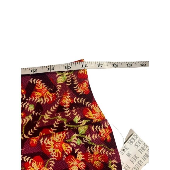 LuLaRoe Cassie Women's Multi Purple Skirt - Picture 4 of 6